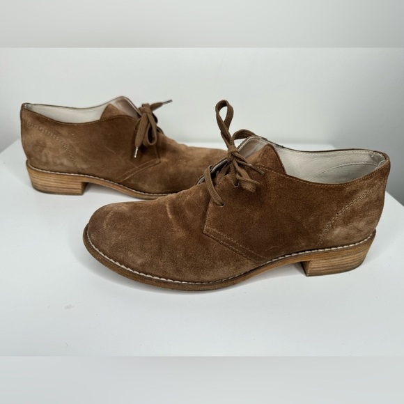 Bottega Veneta Women's Suede Lace-Up Shoes Sz 38 - Picture 4 of 6